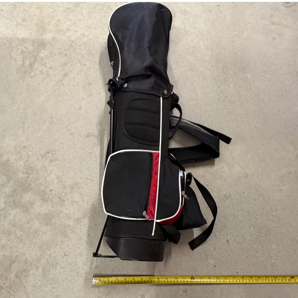 Nitro Blaster Junior Golf Bag and 16 Degree Driver Set Black Red with Headcover - Picture 15 of 16